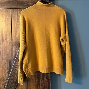 Tahari Golden Yellow Turtleneck Sweater